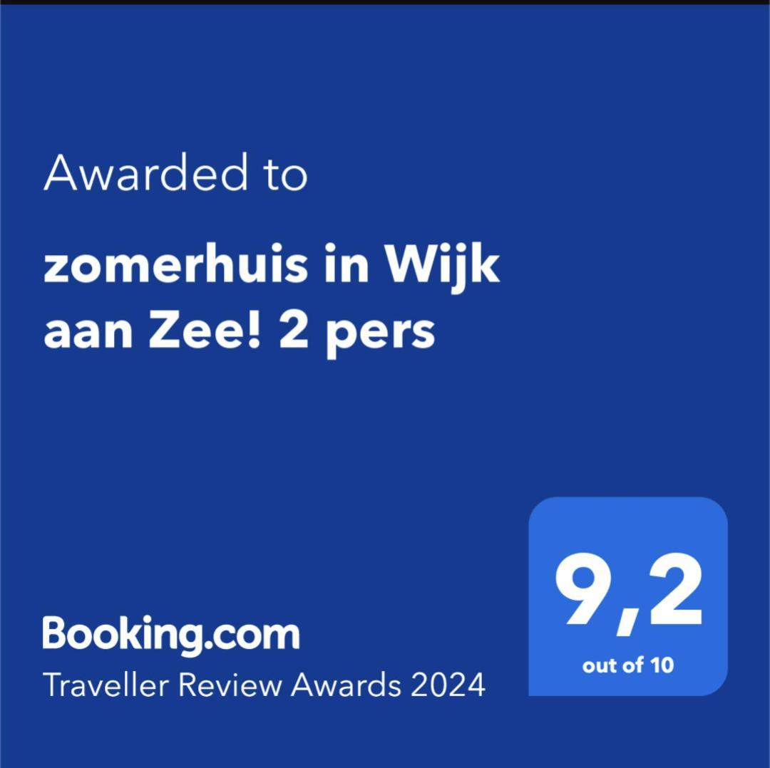 Zomerhuis In Wijk Aan Zee! 2 Pers Esterno foto